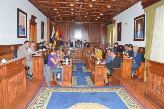 Sesión plenaria correspondiente al mes de noviembre (Foto Francisco Javier Santana)